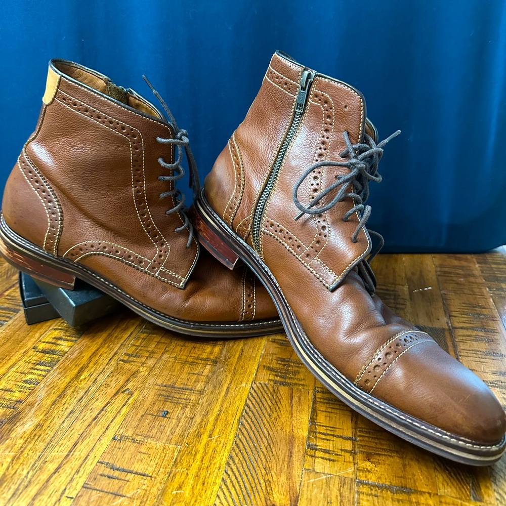 Johnston and Murphy XC Flex® Warner Cap Toe Zip Boot